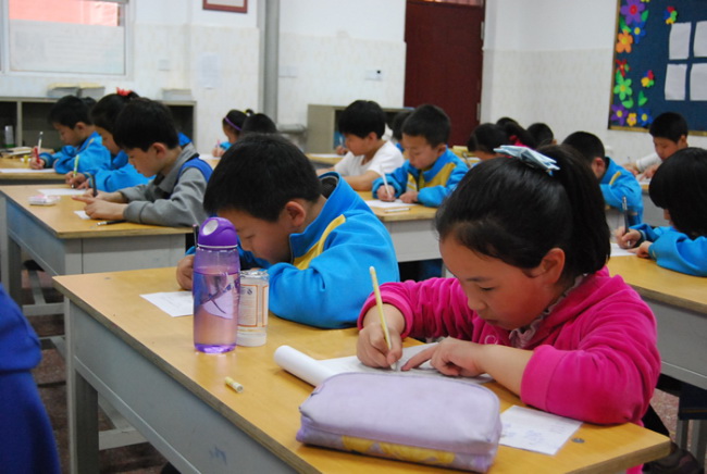 洛陽東方外國語學校小學部口算比賽