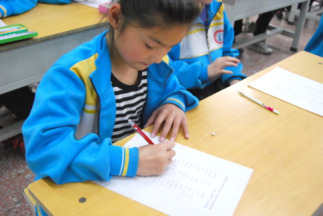 洛陽東方外國語學校小學部口算比賽